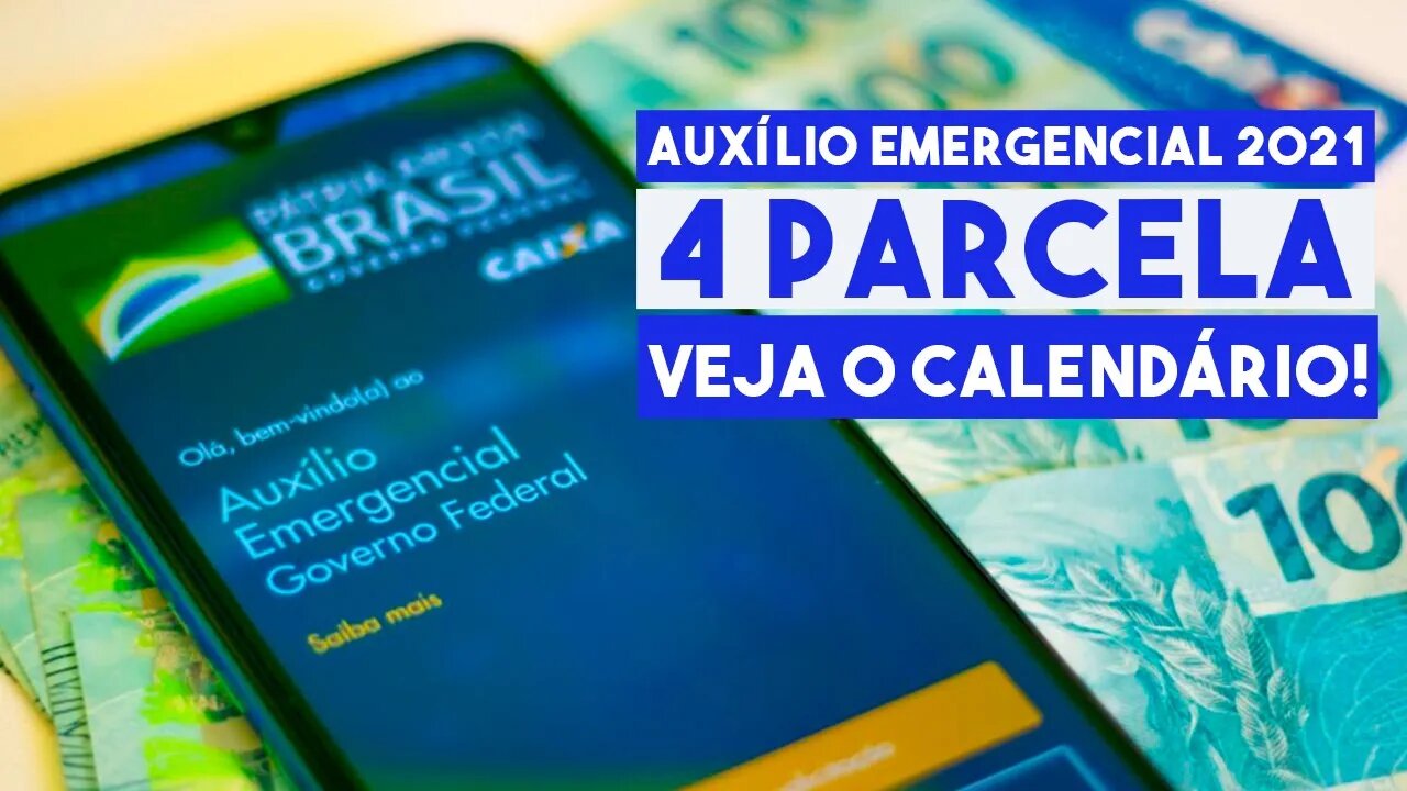 4 PARCELA DO AUXÍLIO EMERGENCIAL SERÁ ANTECIPADA! CONFIRA O CALENDÁRIO COMPLETO