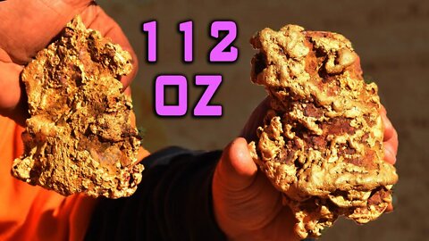 HUGE Gold Nuggets Weighing Over 112 Ounces Found In Australia!