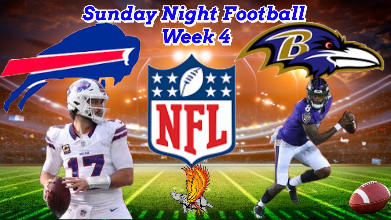 Buffalo Bills Vs Baltimore Ravens: NFL SNF Week 4 Watch Party and Play by Play