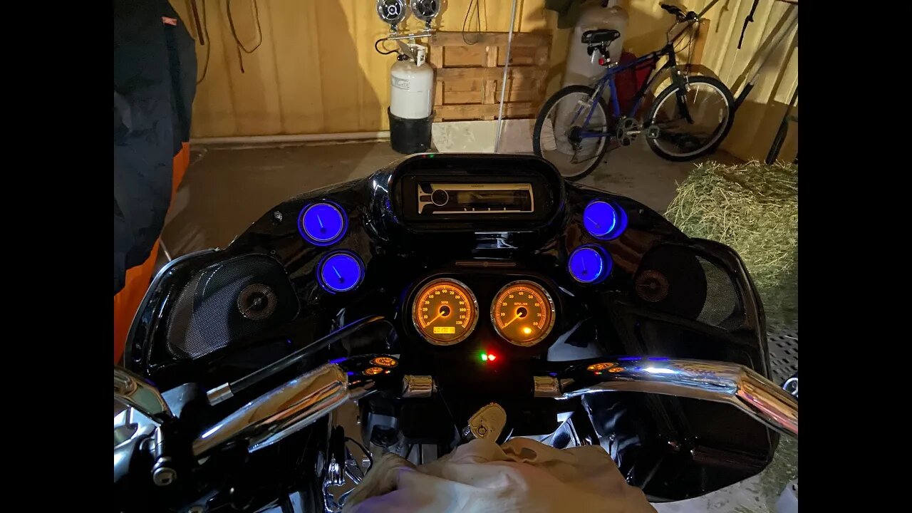 2013 Harley Road Glide Cluster Panel Light Replacement - Incandescent To LED - Marsauto LED T10 Bulb