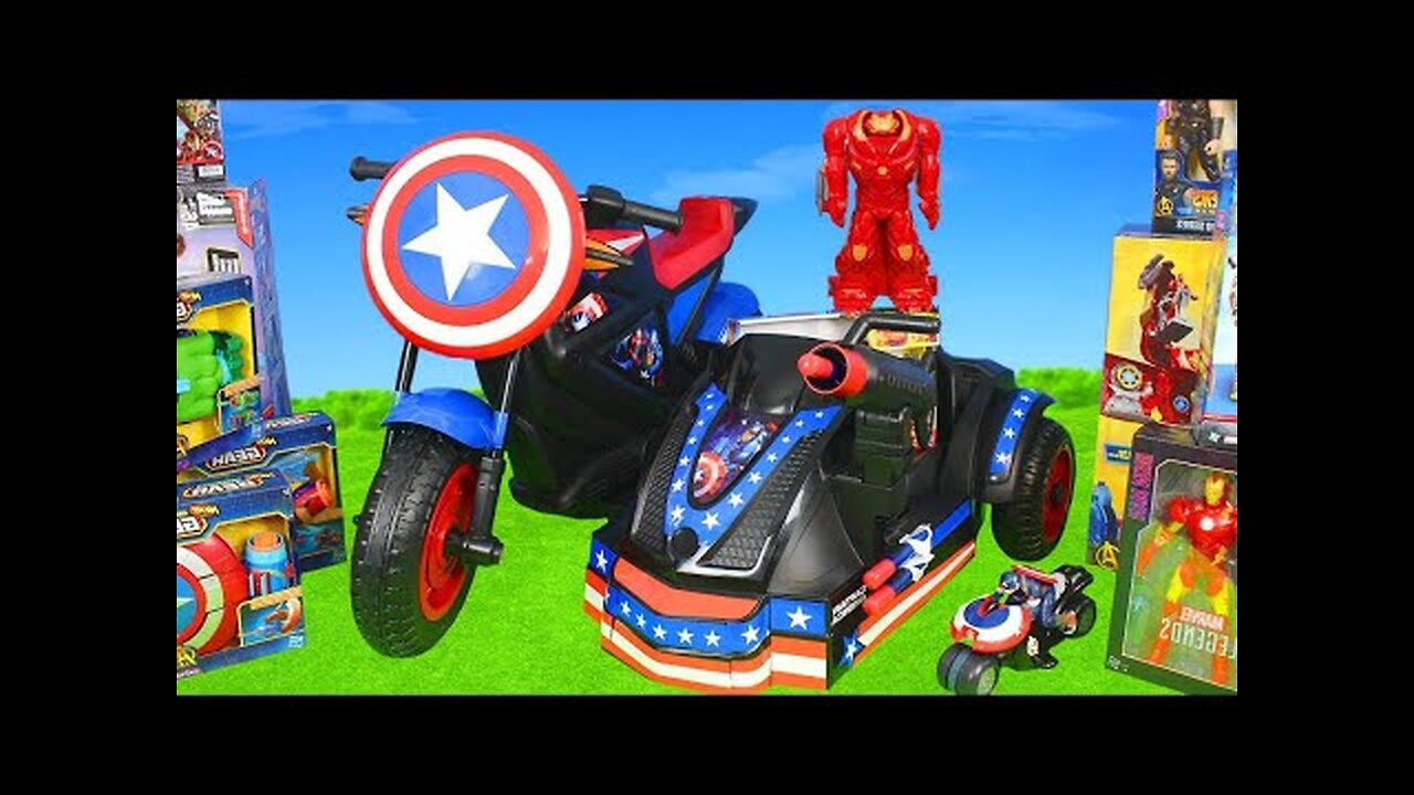 Avengers Superhero Bike for Kids!