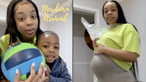 NBA Youngboy's "BM" Trinia & Son Taylin Reveal The Gender Of Her 2nd Child! 👶🏽