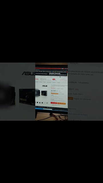 Promoção Asus Tuf B550M Plus no Aliexpress com cupom