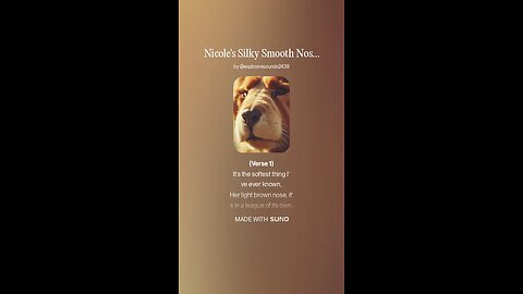 Nicole's Silky Smooth Nose