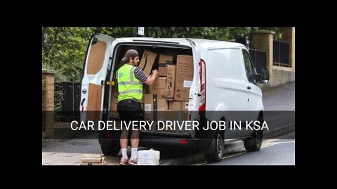 Dilevery driver Job in Saudi Arabia #shoerts #jobs #saudijob