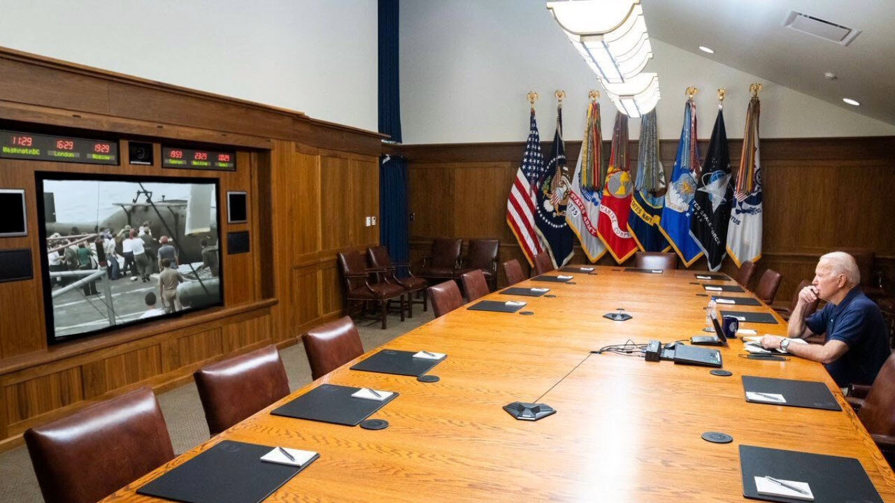 Be calm... Sleepy Joe handling Afghan situation