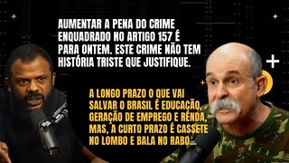 Sargento Fahur e Delegado da Cunha: Aumentar a pena do crime enquadrado no artigo 157 é pra ontem.