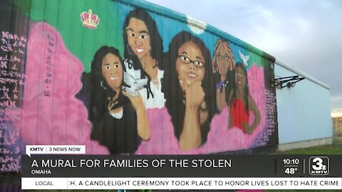 Mural dedicated in memory of unsolved Omaha murder victims