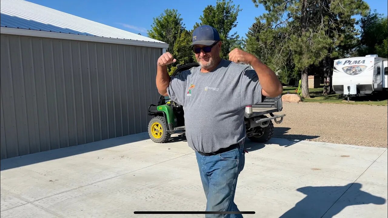 He Saved The Day! / Day 10 Highwood Montana Wheat Harvest (July 29)