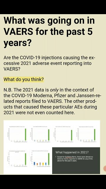 Jessica Rose - What was going on in VAERS for the past 5 years?