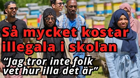 Så mycket pengar lägger skolorna på illegala invandrare - och därför kan det fortsätta