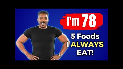 Ernie Hudson (78) still looks 45 🔥 I eat TOP 5 FOODS and Don't Get Old!