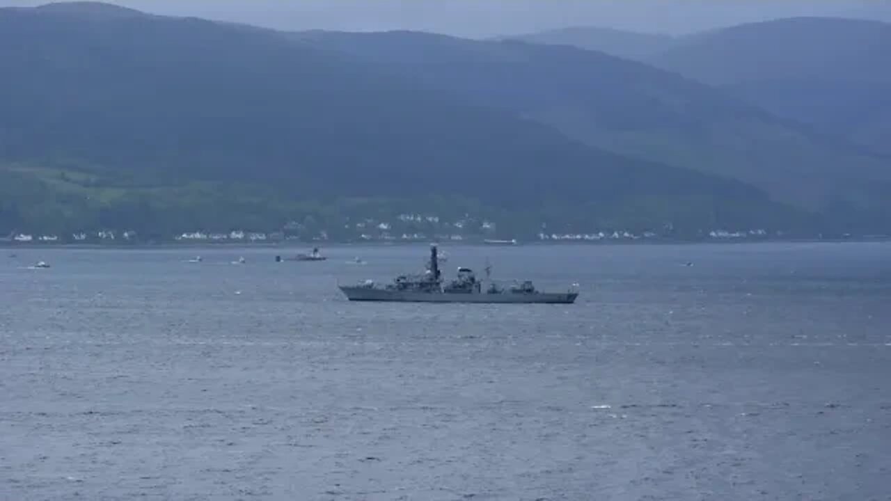 Military Maneuvers on the River Clyde