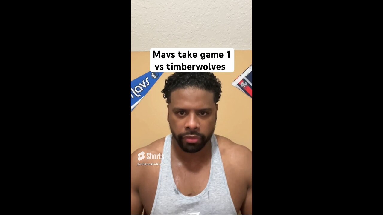 Mavs take game 1 vs timberwolves #shorts #basketballshorts #nba #nbaplayoffs #sports #sportsnews