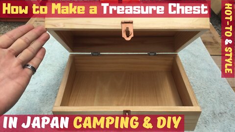 🧰 How to Make a Treasure Chest | DIY Woodcraft 🛠️