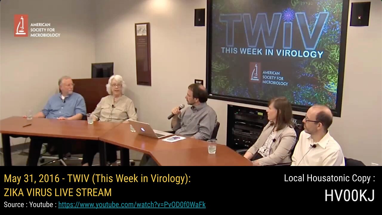 May 31, 2016 - TWIV (This Week in Virology): ZIKA VIRUS LIVE STREAM