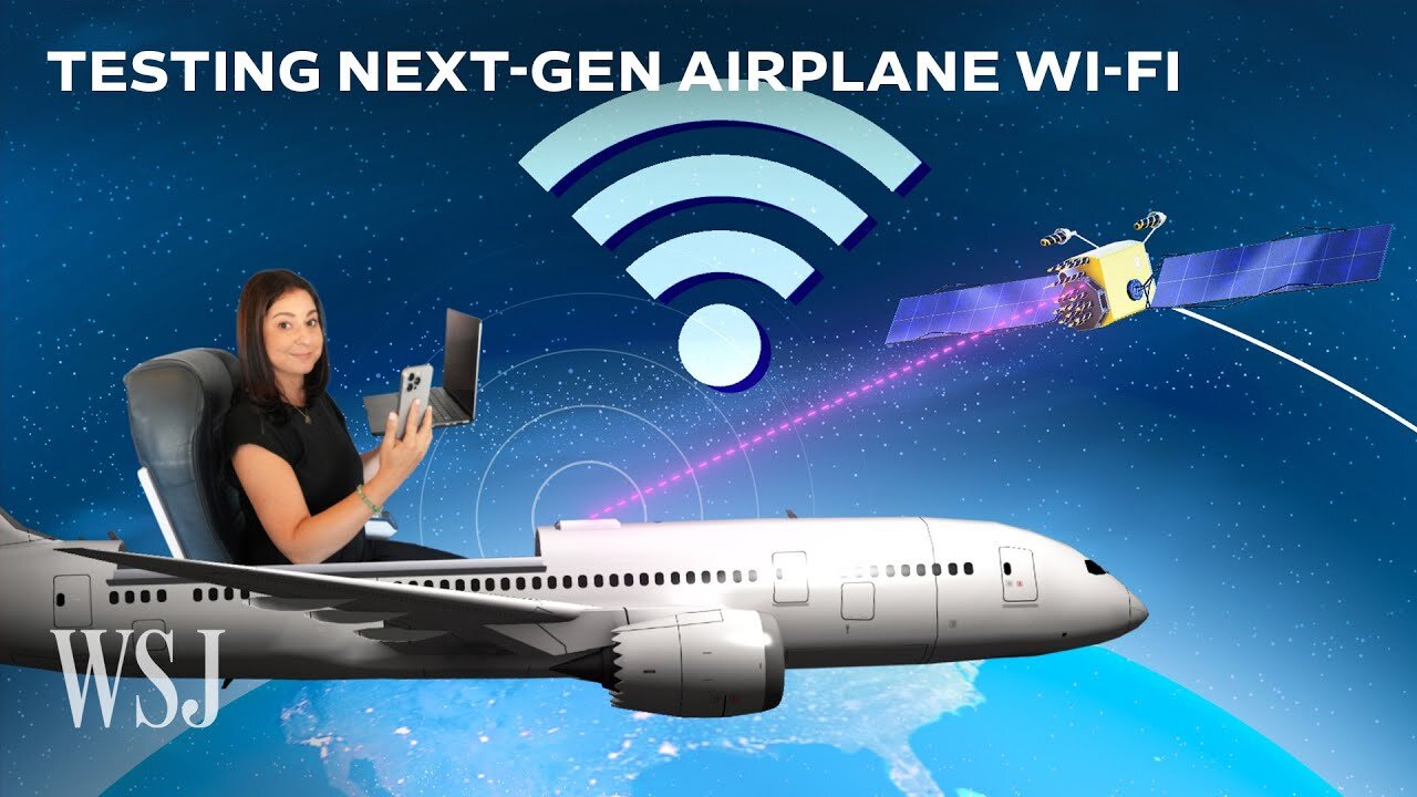 How Starlink and Others are Going to Supercharge Airplane Wi-Fi | WS