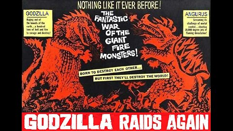 GODZILLA RAIDS AGAIN 1955 The Sequel - US Release in English FULL MOVIE in HD