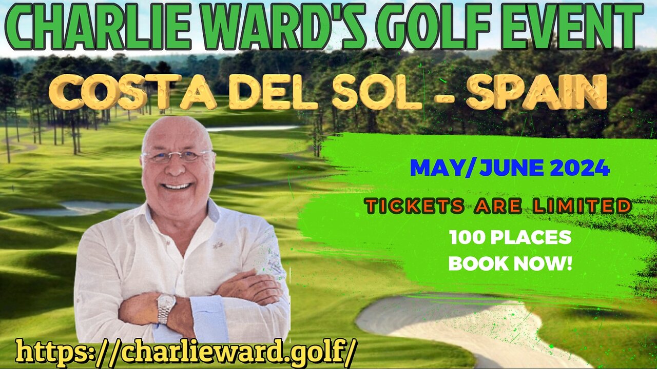 CHARLIE WARD'S GOLF EVENT IN SPAIN - COSTA DEL SOL, 2024