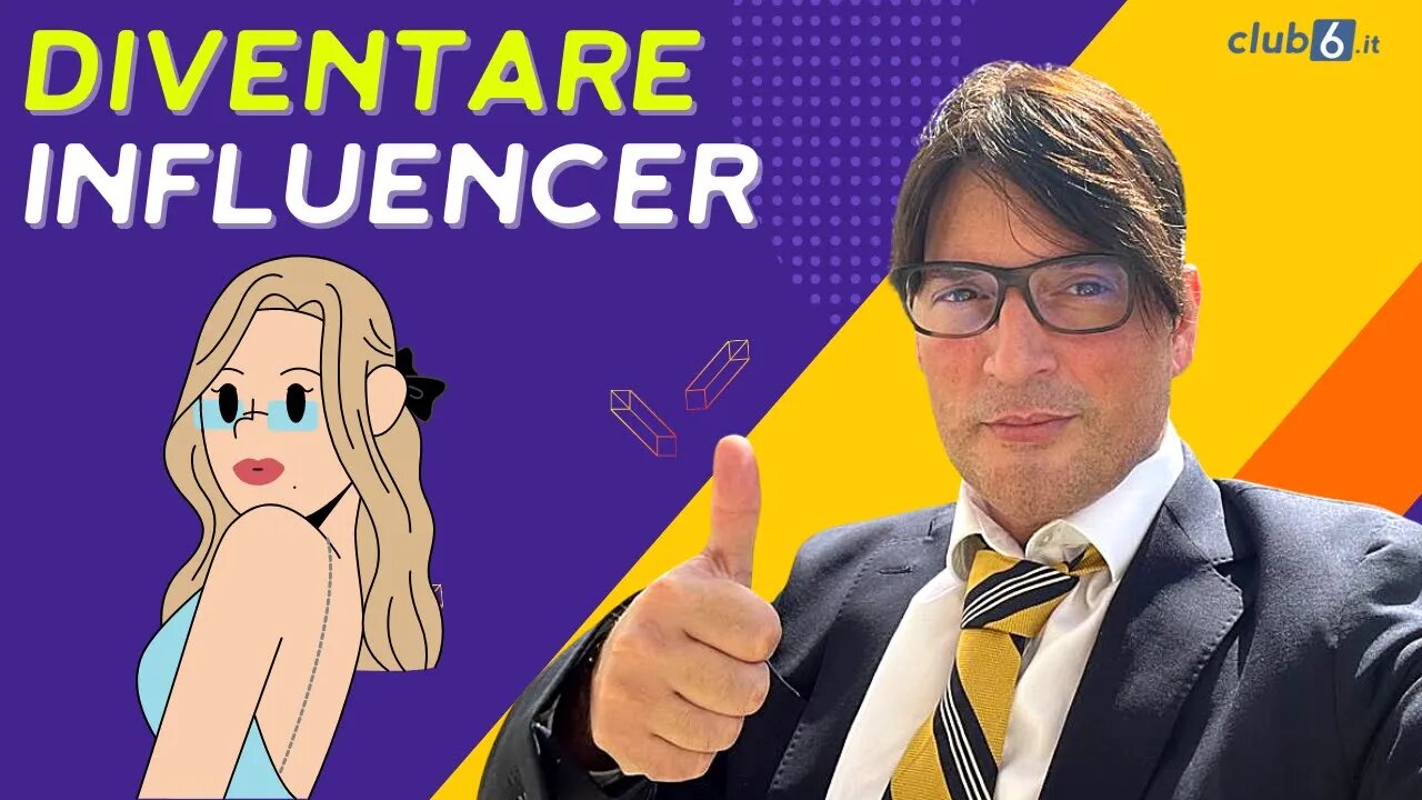Vuoi diventare un influencer? Segui i miei consigli