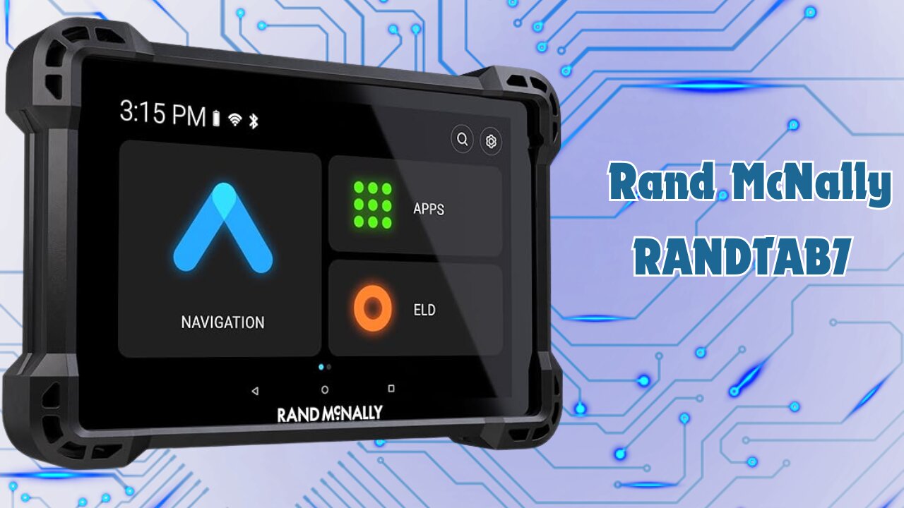 Rand McNally RANDTAB7 Rand Tablet