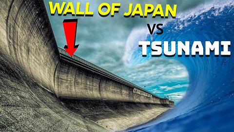 How this wall will protect Japan from Tsunami_