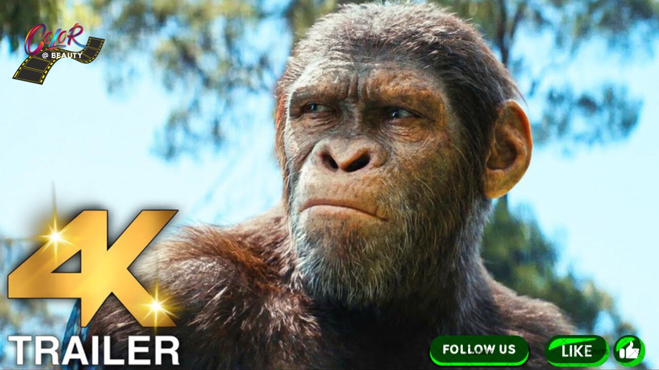 KINGDOM OF THE PLANET OF THE APES Super Extended Trailer (4K ULTRA HD) 2024