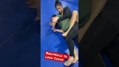 Berimbolo Back Take to Long Choke from Back Control