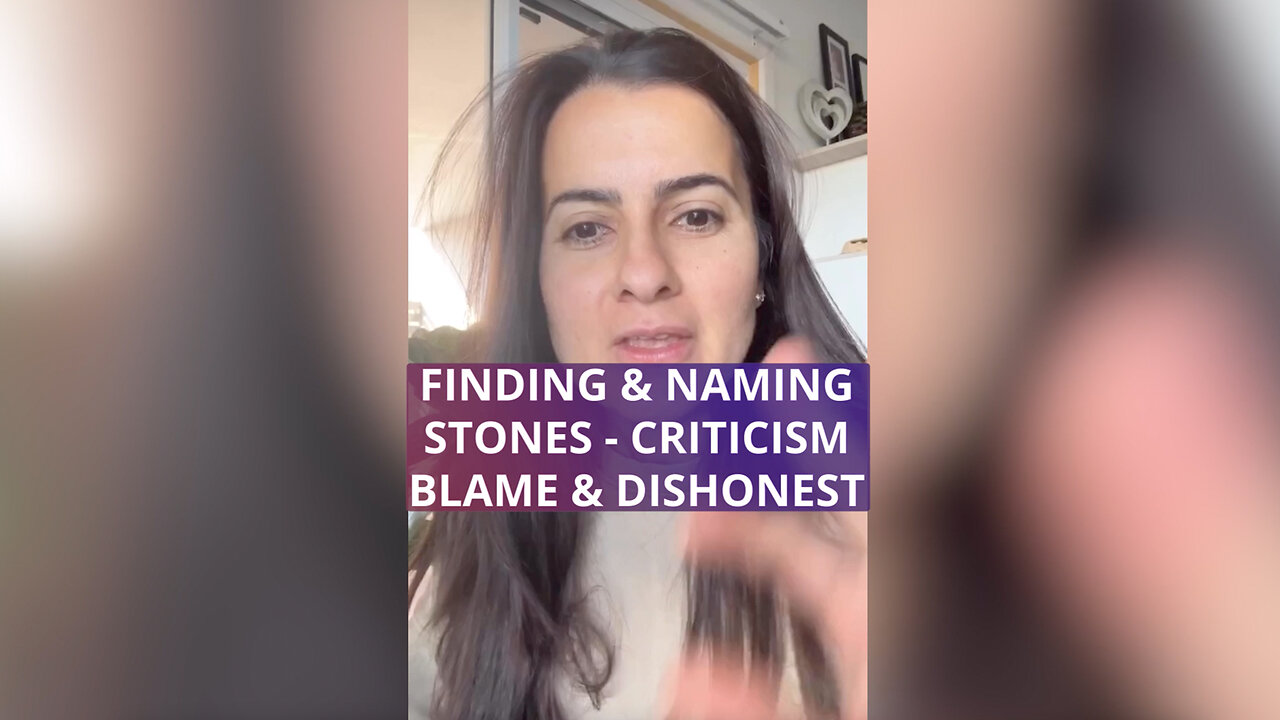 Finding And Naming Your Stones - Criticism, Blame & Dishonest - Repost from @healingfromtheinsidenout