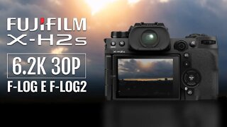 🔴 FUJIFILM X-H2s, FILMANDO em 6.2K, F-LOG e FLOG2 [🎬 Cortes]