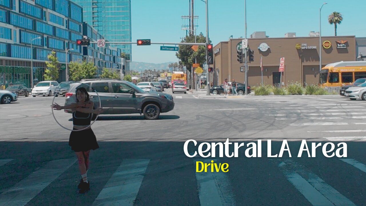 Central LA to Hollywood - Drive