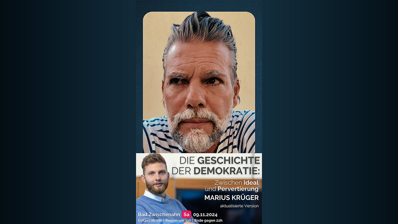 Vortrag von Marius Krüger am kommenden Samstag 09.11. in Bad Zwischenahn