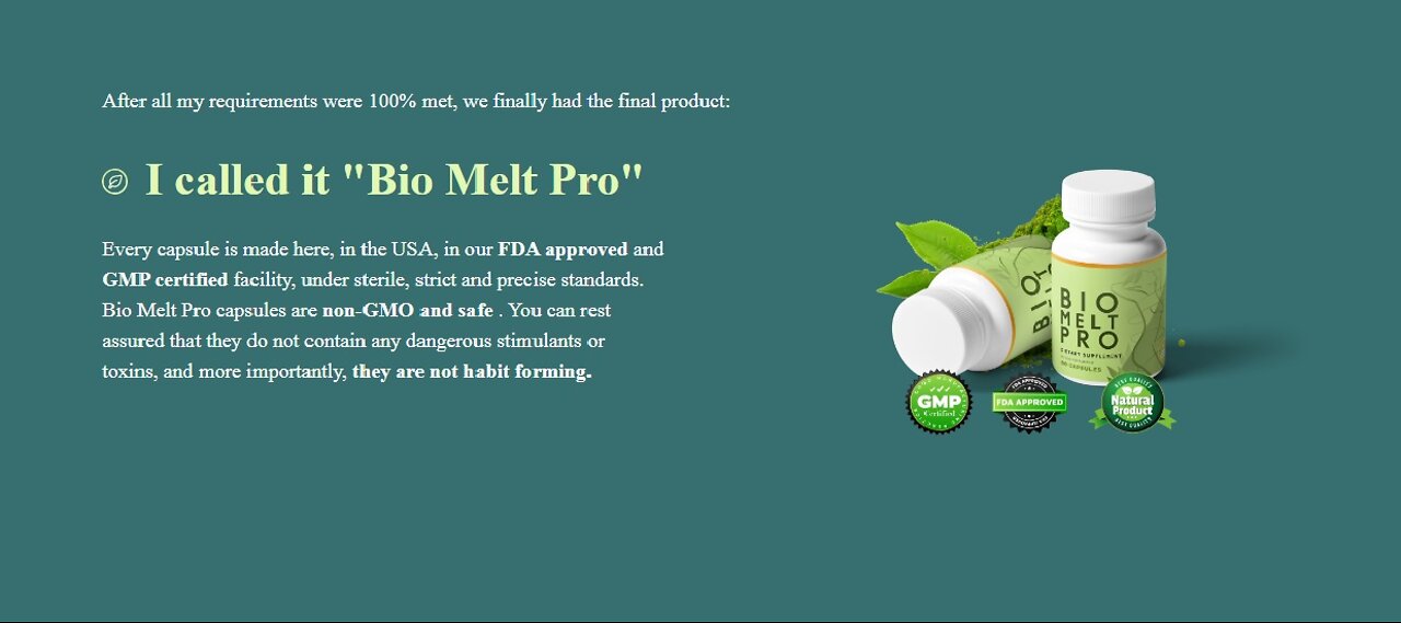 Bio Melt Pro - Latest Weight Loss Mega Offer