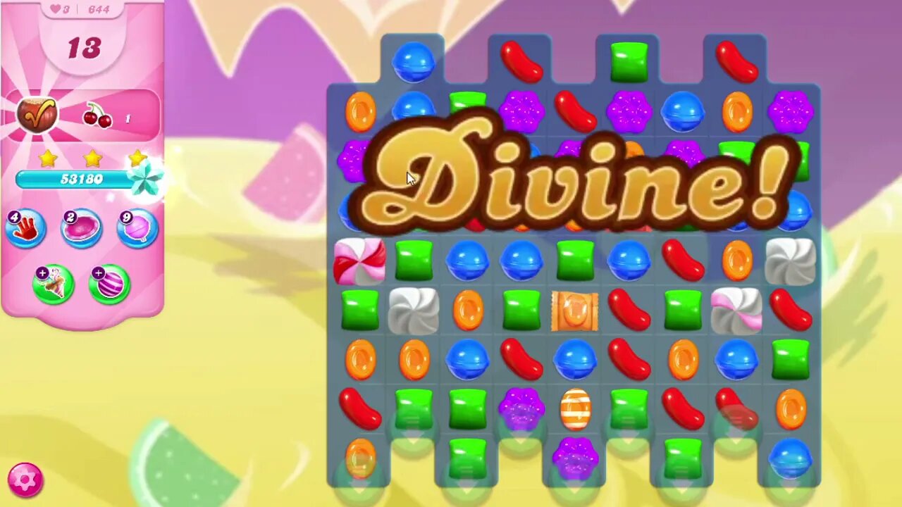 Candy Crush Saga Level 644