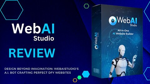 Design Beyond Imagination: WebAiStudio (Demo Video)A.I. Bot Crafting Perfect DFY Websites
