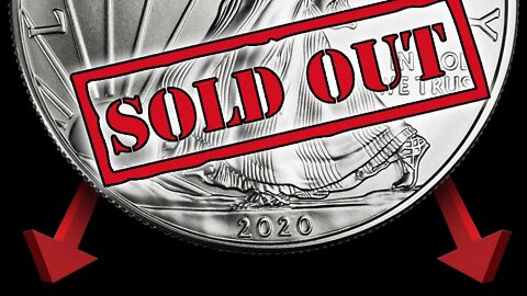 2020 Silver Eagle Sellout As Silver Plunges Below $15!