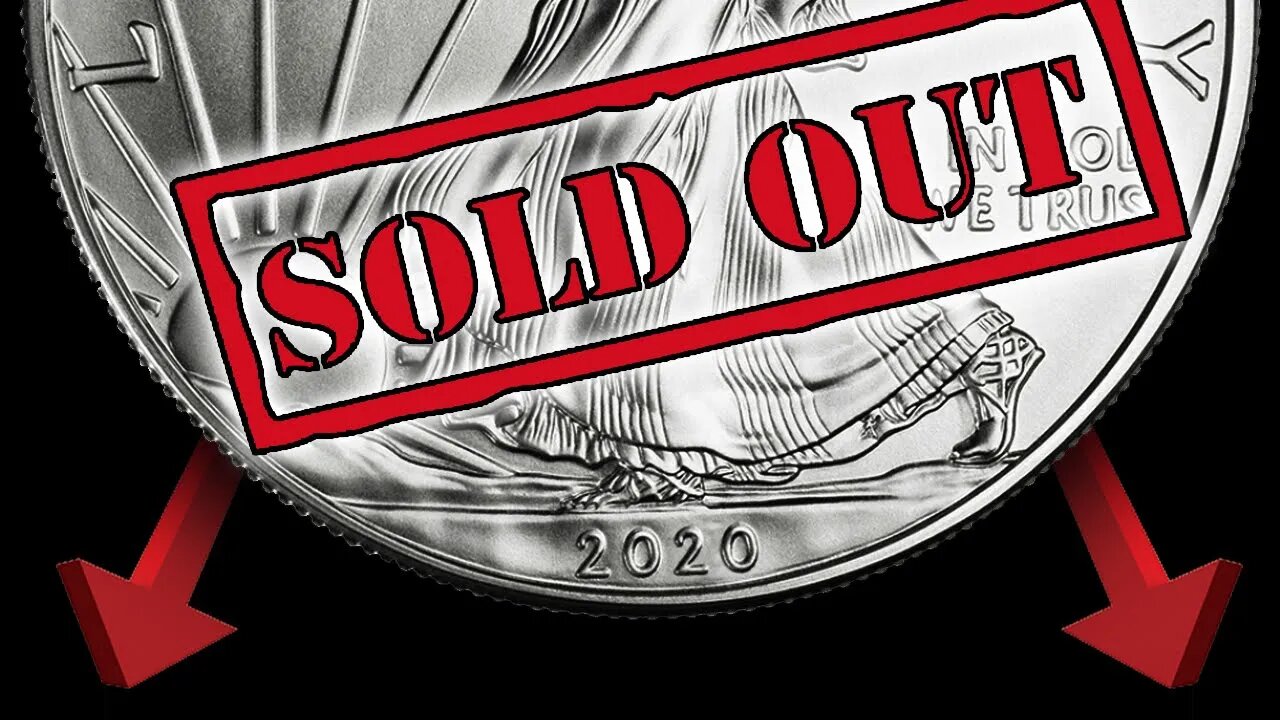 2020 Silver Eagle Sellout As Silver Plunges Below $15!