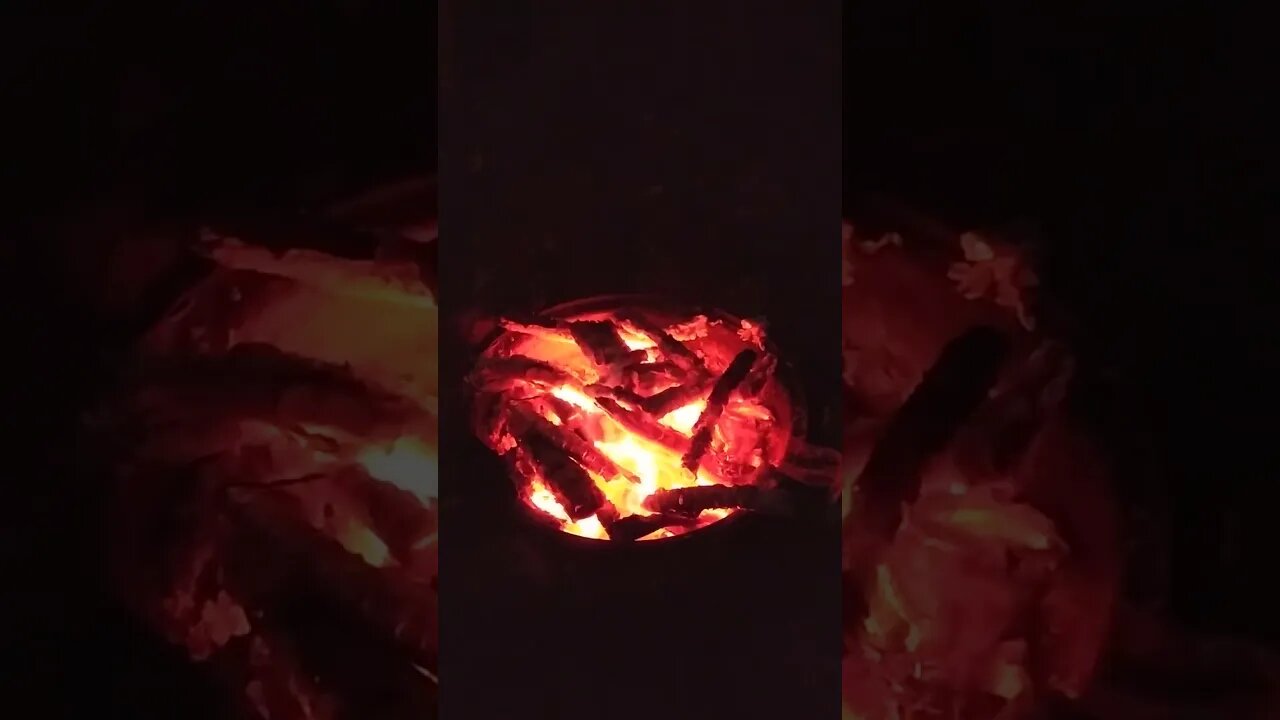 Frio, mato e fogueira 🔥