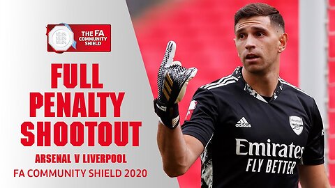 FULL PENALTY SHOOTOUT | Arsenal v Liverpool | FA Community Shield 2020