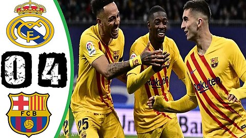 فـضـيـحـة الكلاسيكو / برشلونة 4 ~ 0 ريال مدريد / وجنون حفيظ دراجى