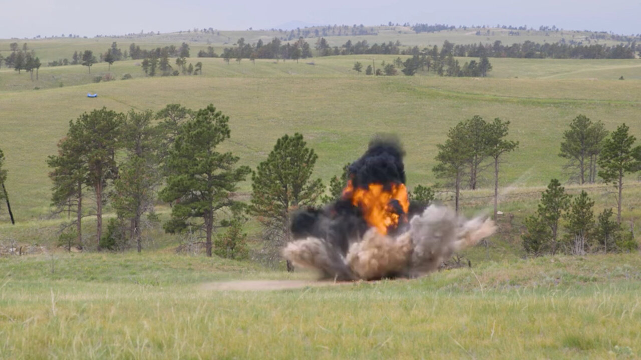 Combat Engineers train with Explosives; Golden Coyote 2021