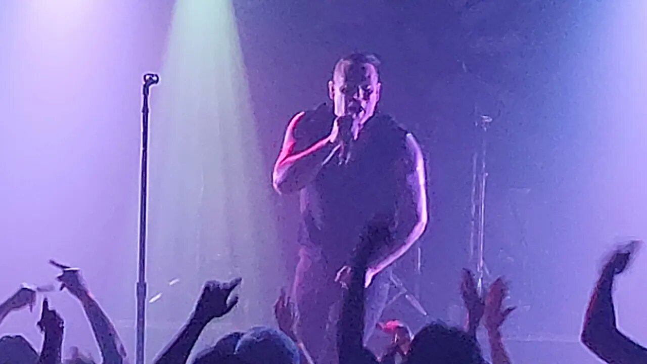 Combichrist in Houston song What the Fuck Is Wrong With You