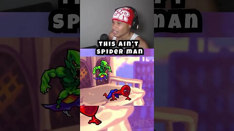 This aint spiderman (credit:GonzoSSM) #shorts #animation #reaction