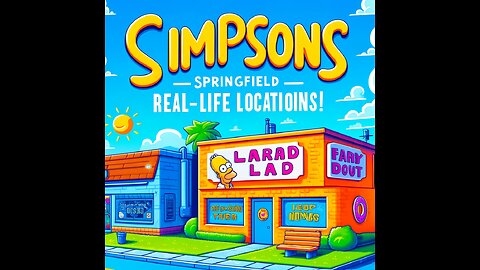 Simpsons Springfield Real Locations