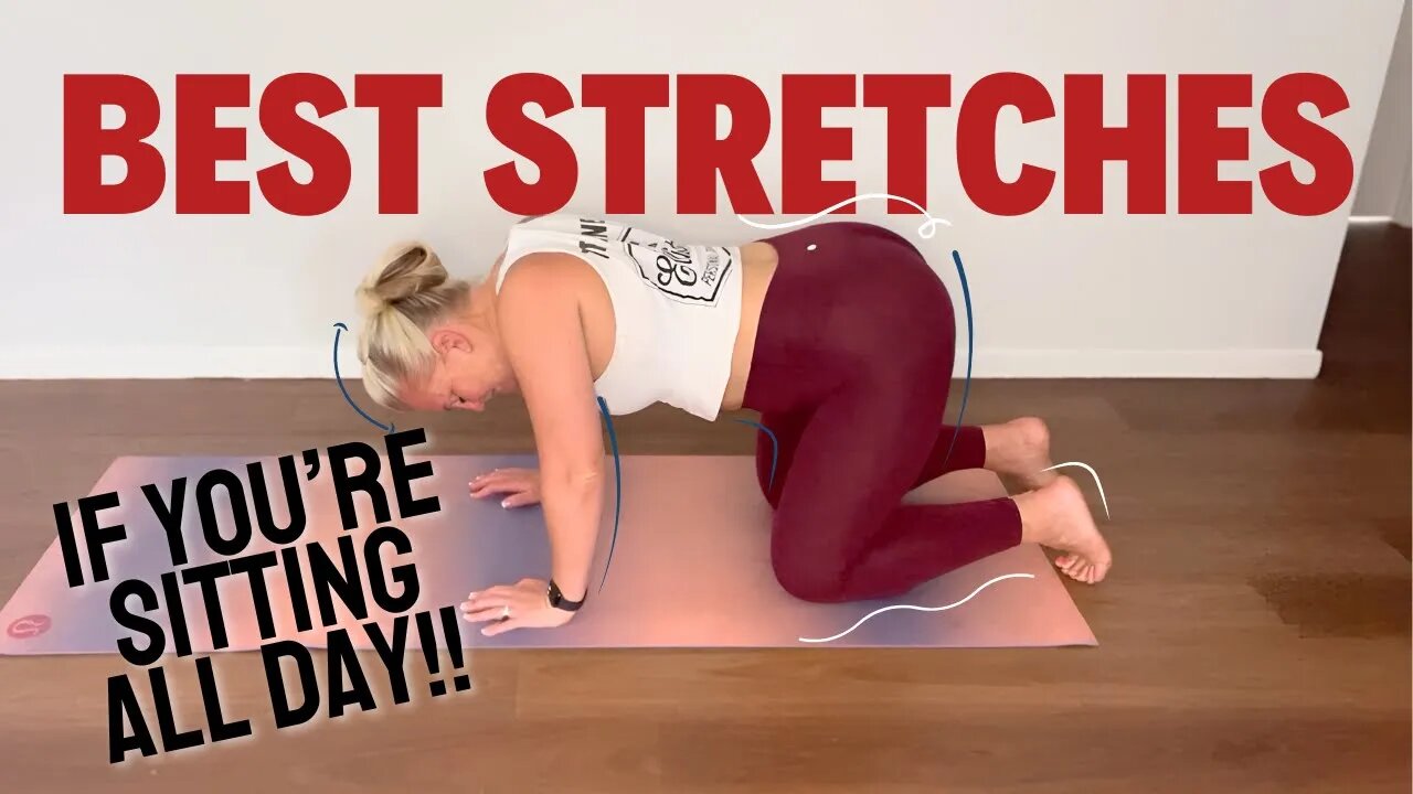 You NEED These Stretches, if you're sitting ALL DAY at a desk