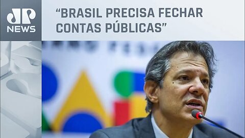 Haddad fala com imprensa sobre desoneração da folha de pagamentos