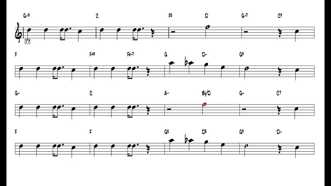 So Danco Samba Antonio Carlos Jobim Tenor Sax