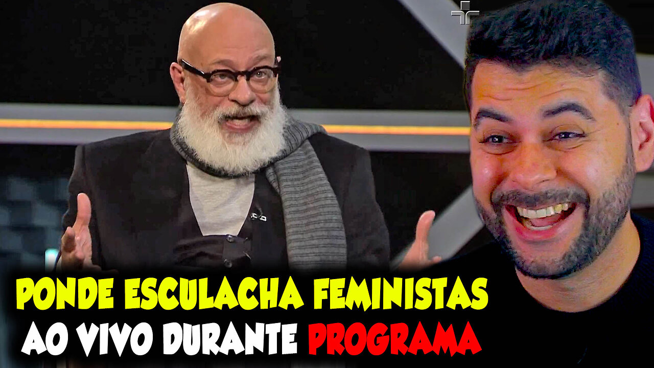 PONDE ESCULACHA FEMINISTAS AO VIVO DURANTE PROGRAMA