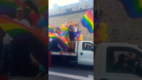 Pamela En Morelia Pride Michoacan😂