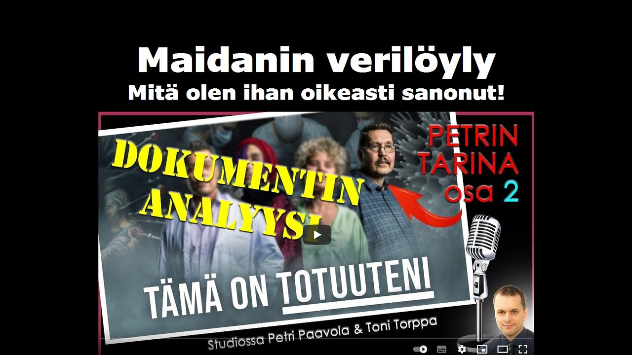 Tämä on totuuteni dokkarin analyysia Maidanin verilöyly